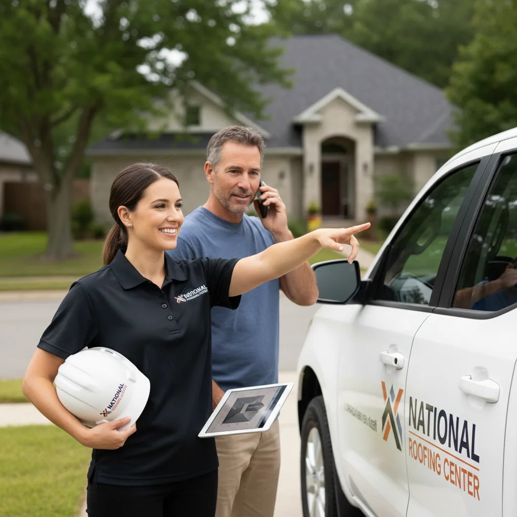 National Roofing Center customer support in Shermans Dale